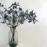 28” Artificial Blueberry Branch